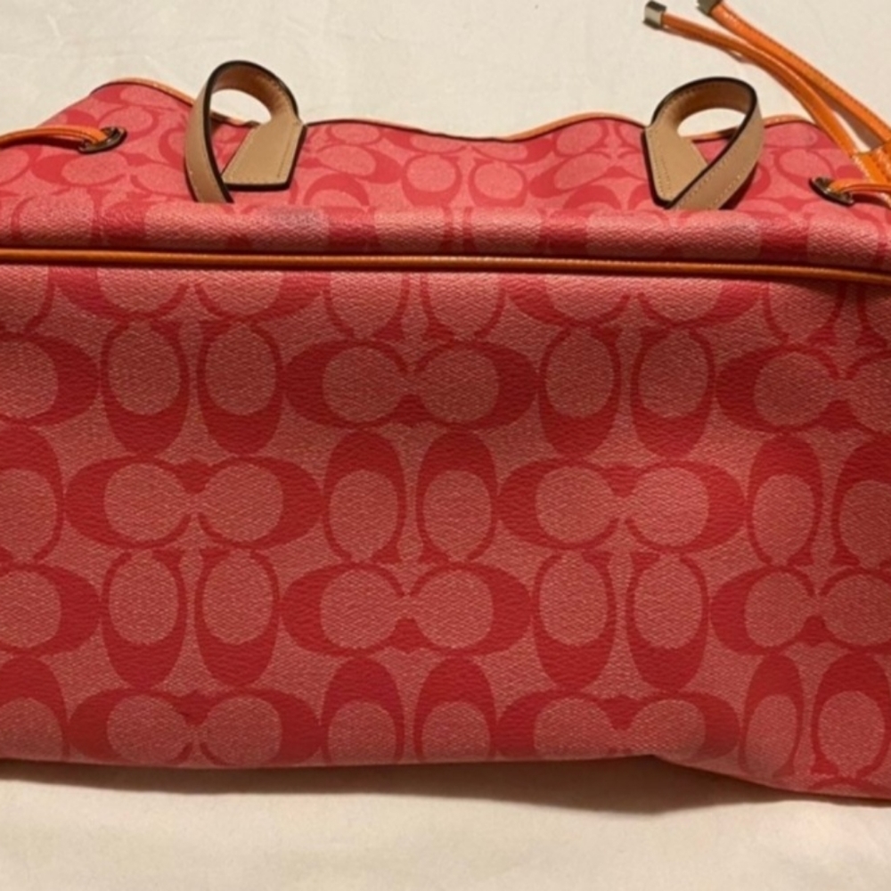 Coach Signature Drawstring Tote - Picture 5 of 5